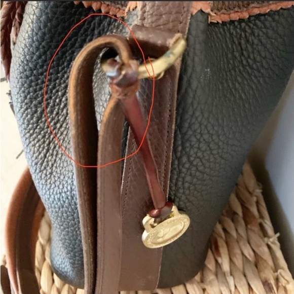 Dooney & Bourke Vintage  Leather Bag - Picture 2 of 6